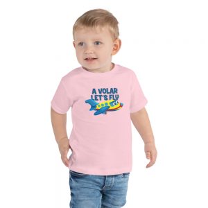 A Volar Let’s Fly Toddler Short Sleeve Tee